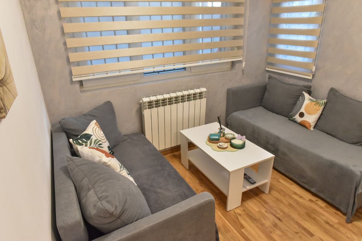 Zona za opuštanje u kozmetičkom salonu Studio Sparkle Mirijevo